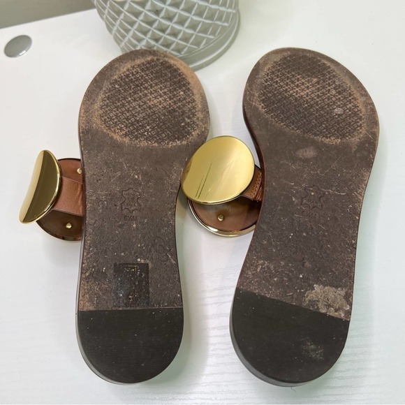 Tory Burch Patos Multi Disk Sandal. Size 6.5      #33 - Picture 5 of 7